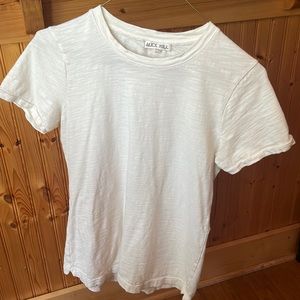 Alex Mill White Crew Tee